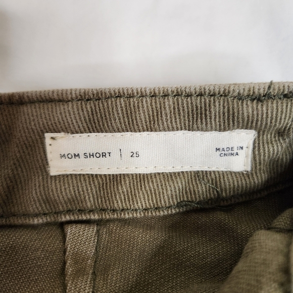 Pacsun Mom Short Olive Green Size 25. Cottage - Picture 4 of 6